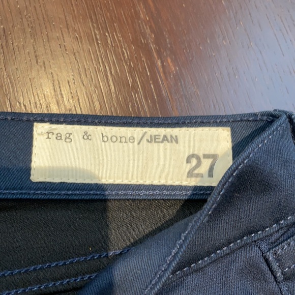 Rag and bone navy jeans - Picture 3 of 7